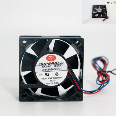 Plastic Ventilator 80 X 80 X 25mm van PBT gelijkstroom cpu met de Optie van de Signaaloutput