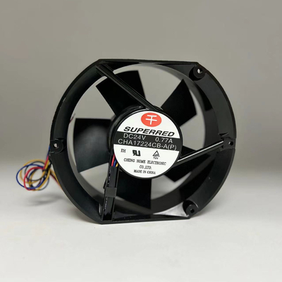 Ronde zwarte 35x35x10 ventilator DC-koelerventilator Koelventilator voor pc-computer