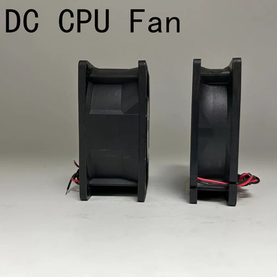 Zwarte CPU DC Fan 120x120x38mm Plastic PBT 94V0 Frame 35000 uur