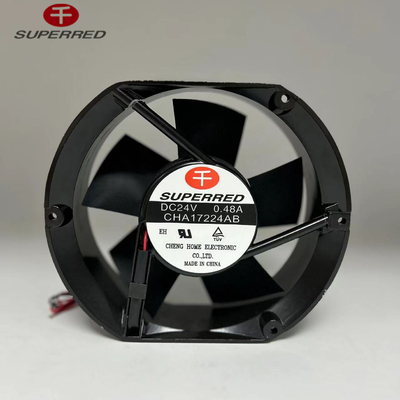 45 CFM DC CPU Fan met plastic PBT 94V0 Frame And Signal Output Optie