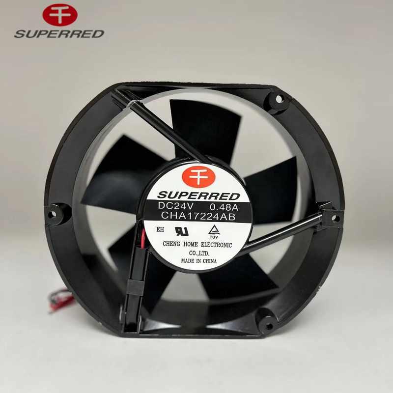 DC-koelventilator met 3-pin-connector en eenvoudige installatie
