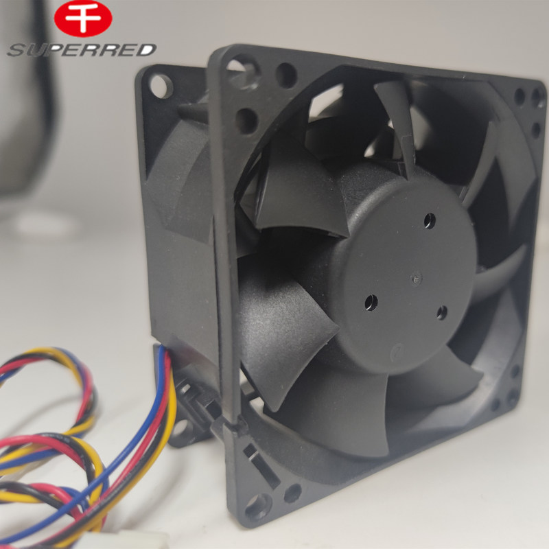 12v gelijkstroom computerventilator Laag geluid 25dBA 0.2A stroom met 3Pin connector